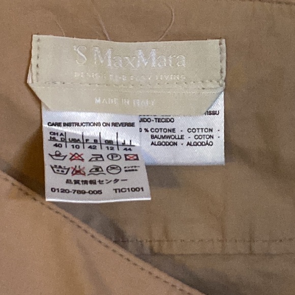 Excellent condition S MaxMara IS size 10 khaki - Picture 3 of 3